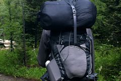 39 Walking From Naiset Huts To The Helipad At lake Magog